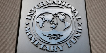 FILE PHOTO: The International Monetary Fund's logo is seen in Washington
