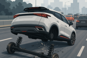 Chery Omoda 5’in arka aksı trafikte koptu
