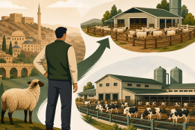 Gaziantepli girişimci 1 hayvanla başladı, 2 çiftlik kurdu