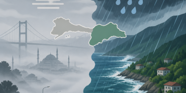 Meteoroloji uyardı: Karadeniz’de sağanak, Marmara’da sis