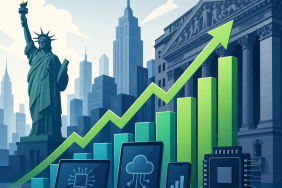 New York’ta teknoloji hisseleriyle endeksler yükseldi