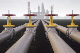 Oil Refinery And Pipeline