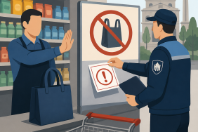 Sincan’da marketin çanta uygulamasına belediyeden yaptırım
